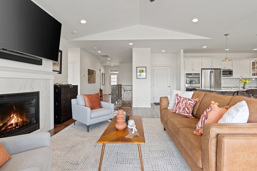 An inviting open floor plan, seamlessly connecting spaces for a harmonious living experience