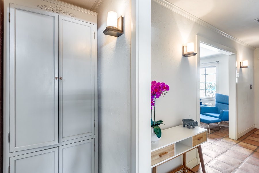 Exquisite lighting all throughout the home.