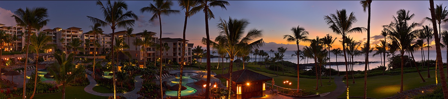 Ocean Dreams Villa 2203 - Panoramic Views From Pools to Ocean at Sunset