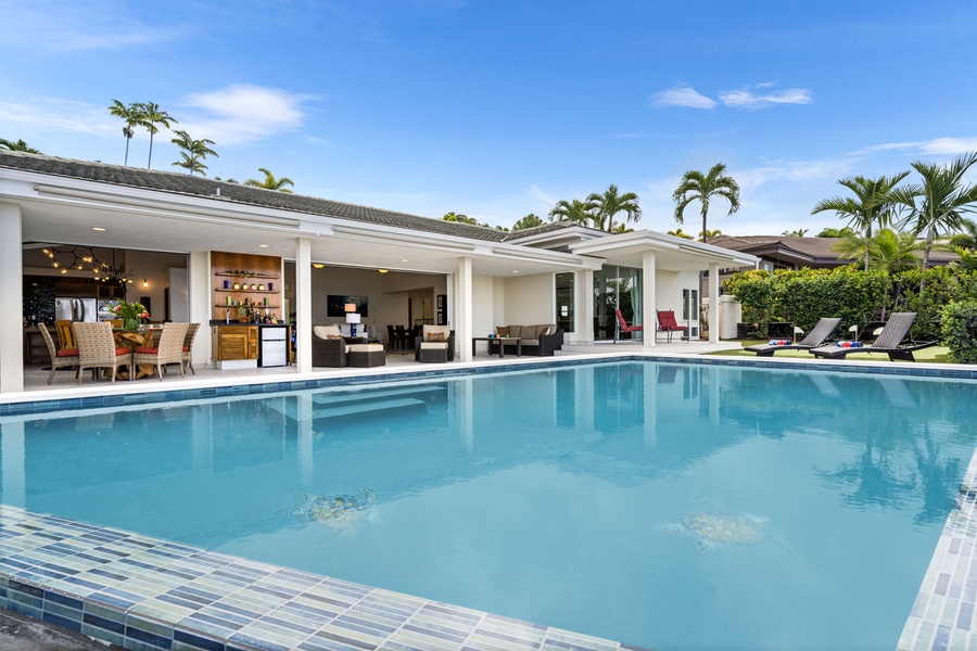 A luxurious swim with a view—soak up the sun in your own private piece of paradise.