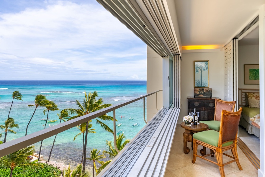 Wake up to an oceanfront dreamscape, where swaying palms and turquoise waters greet you each morning.