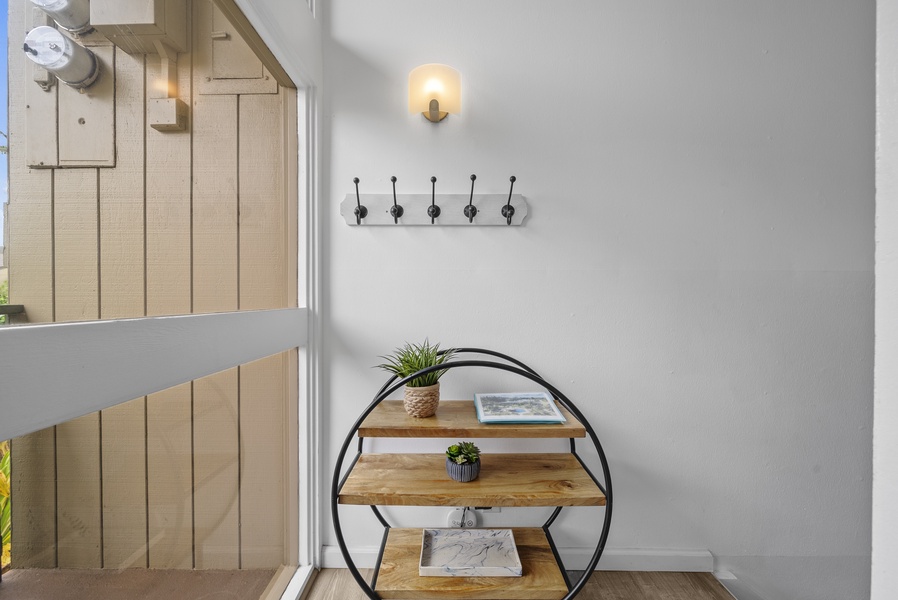 Elegant appointments throughout the home.
