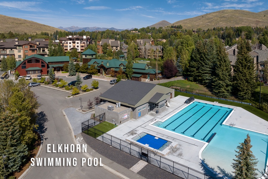 Dive into refreshment at the Elkhorn Swimming Pool.