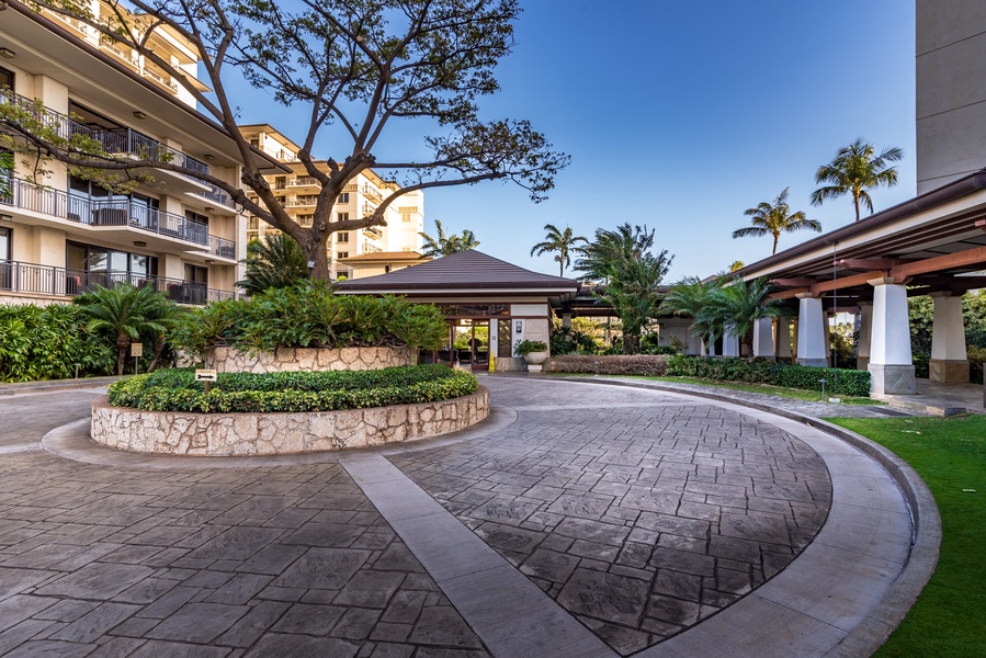 Beach Villas at Ko Olina entrance.