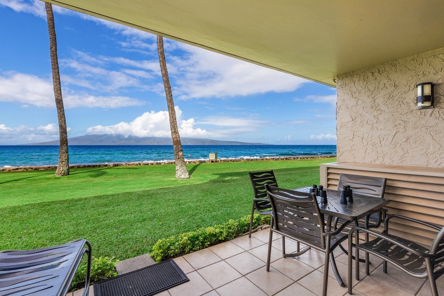 Papakea Resort L-106, your ocean front getaway with year round sunset views