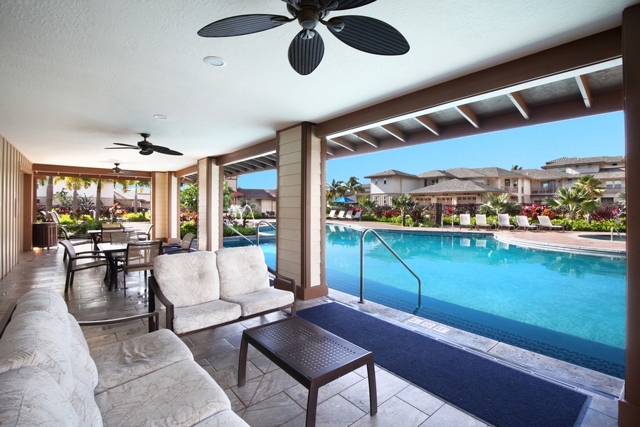 Located on the beautiful Kiahuna Golf Course, this exceptional, newly constructed two-bedroom, two-bath condo boasts central air conditioning and accommodates up to six people