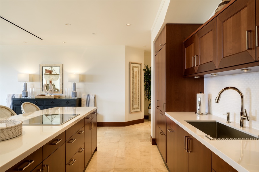 Dining and Gourmet-Style Kitchen with Bar Seating