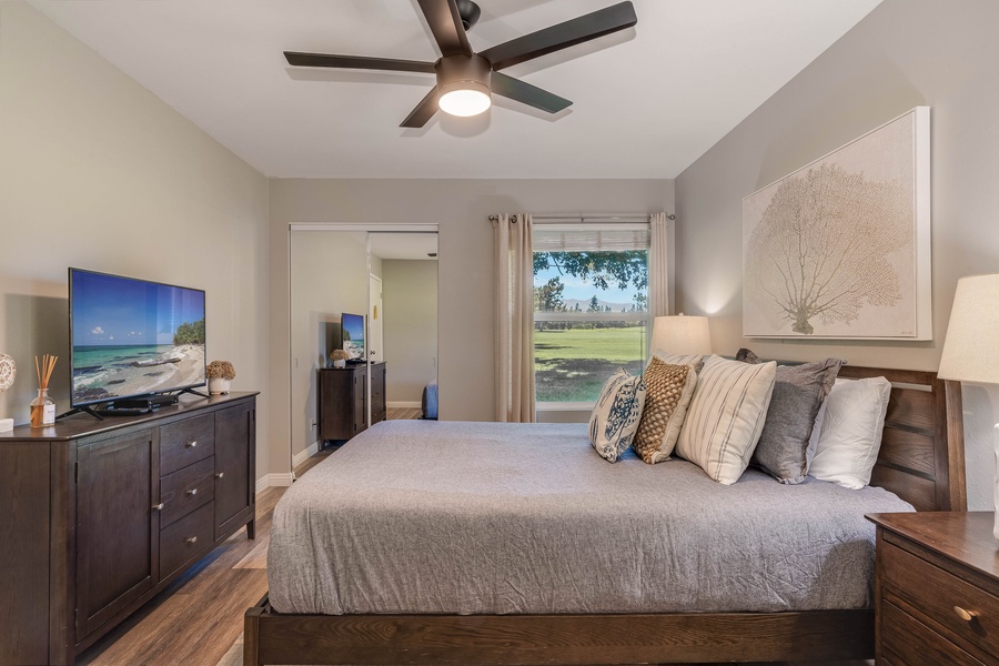 Tv in bedroom