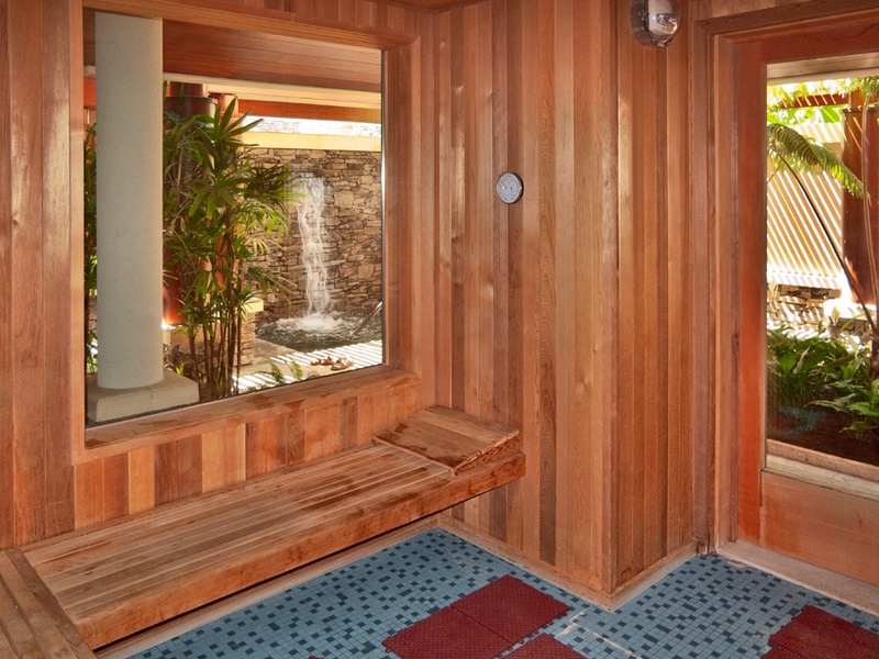 Sauna at Spa Montage - Complimentary access included with your reservation