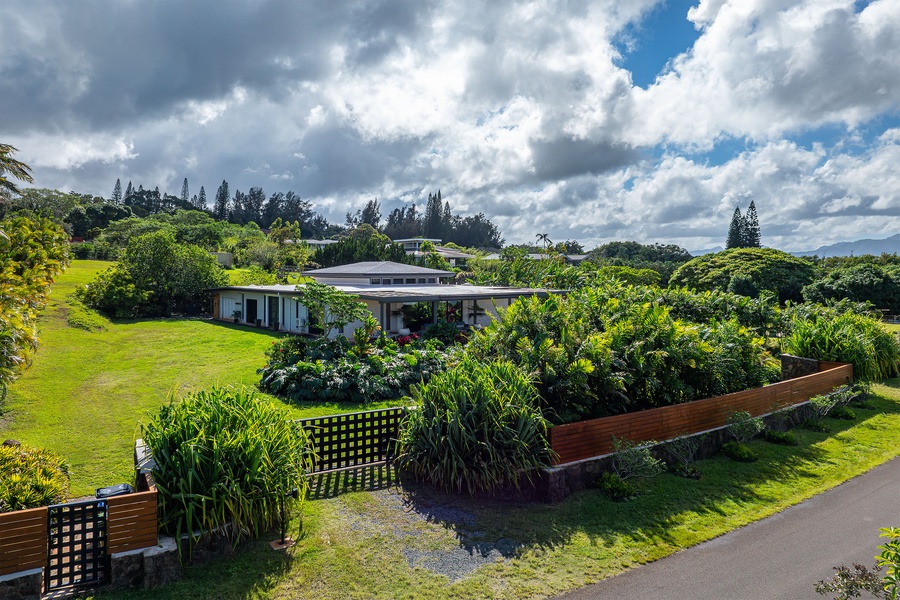 Pull into a peaceful property with generous space and a quiet residential feel.