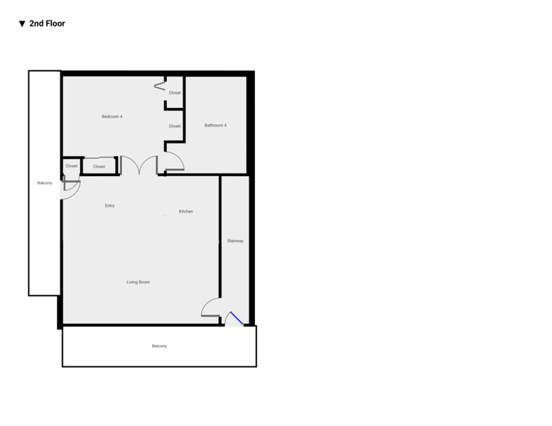 Floor Plan - 2nd Floor