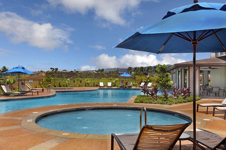 Pool and hot tub