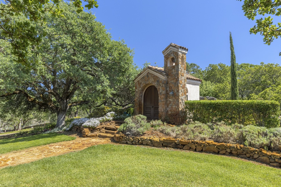 The grounds include a private Chapel