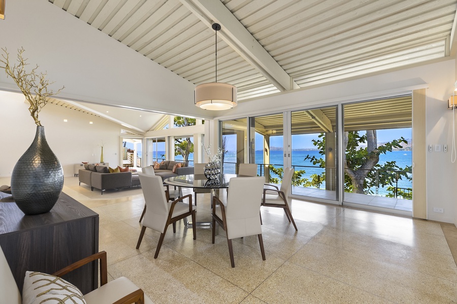 Dining Room with Ocean Views