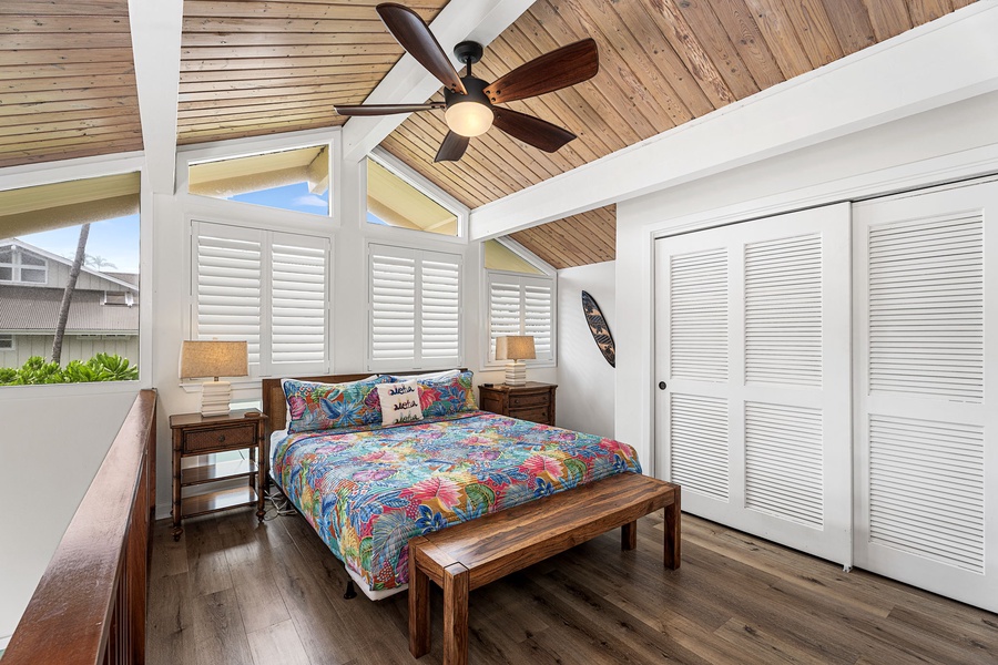 Relax beneath vaulted ceilings, where soft light and gentle breezes create calm.