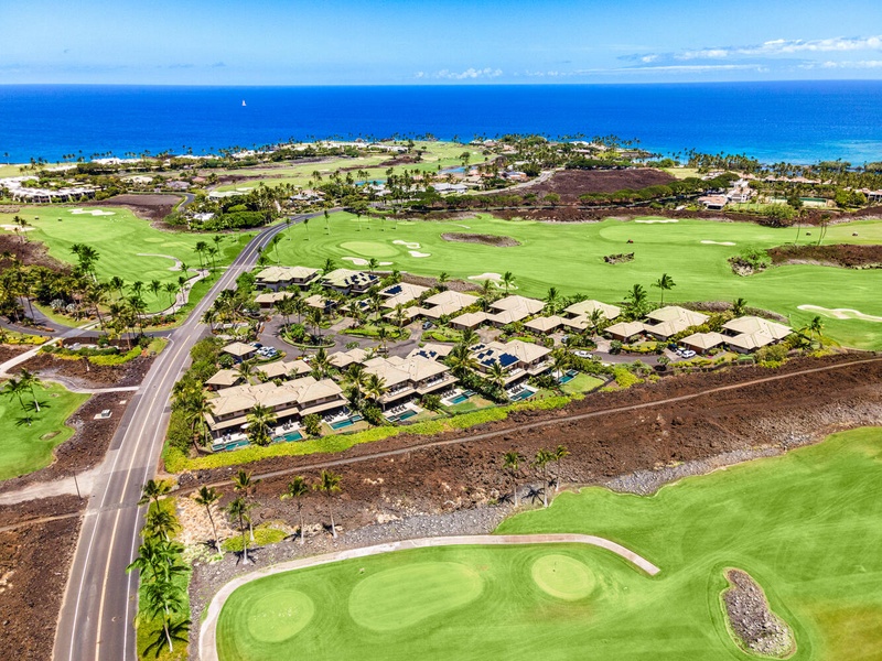 Prime location just moments from the coastline and championship golf courses.