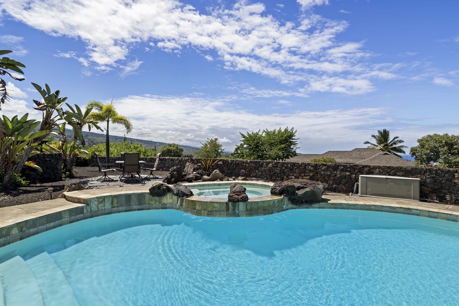 Enjoy a soothing soak in our serene spa pool.