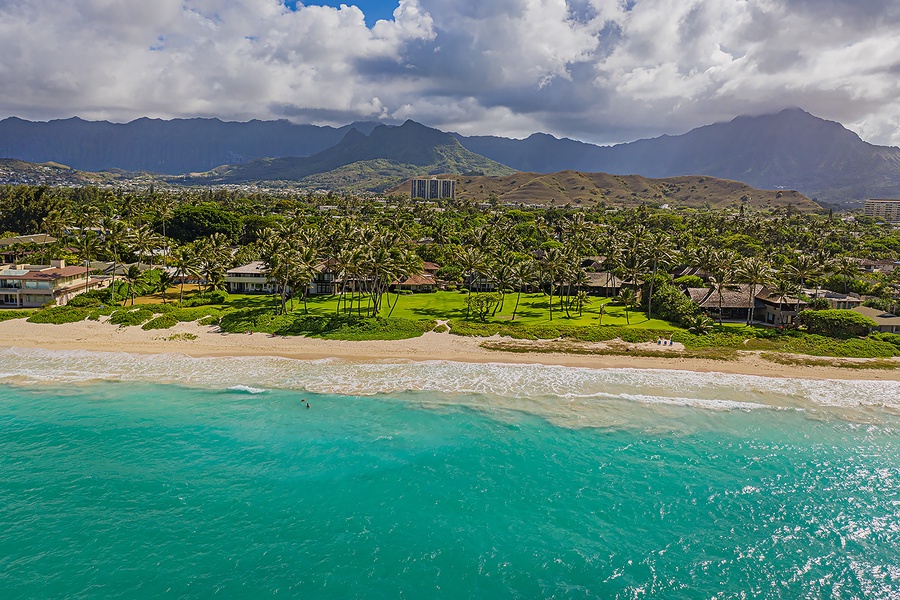 Crystal-clear waters and soft sandy beaches just steps away.
