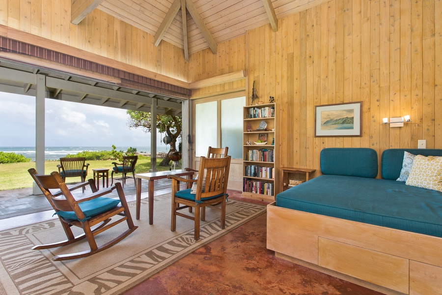Relax with panoramic ocean views.
