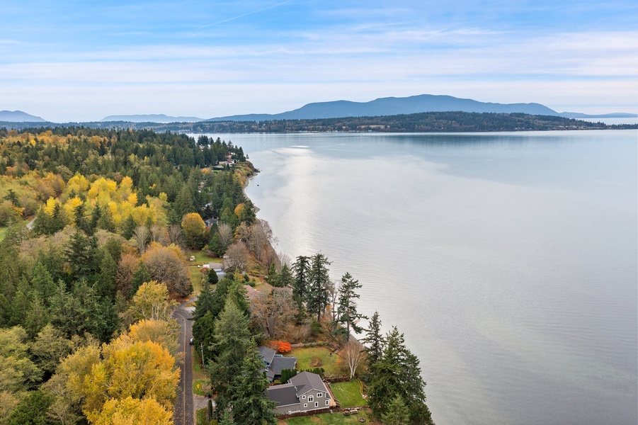Take in the stunning blend of forest and shoreline where the Pacific Northwest truly shines—this view is your backyard.