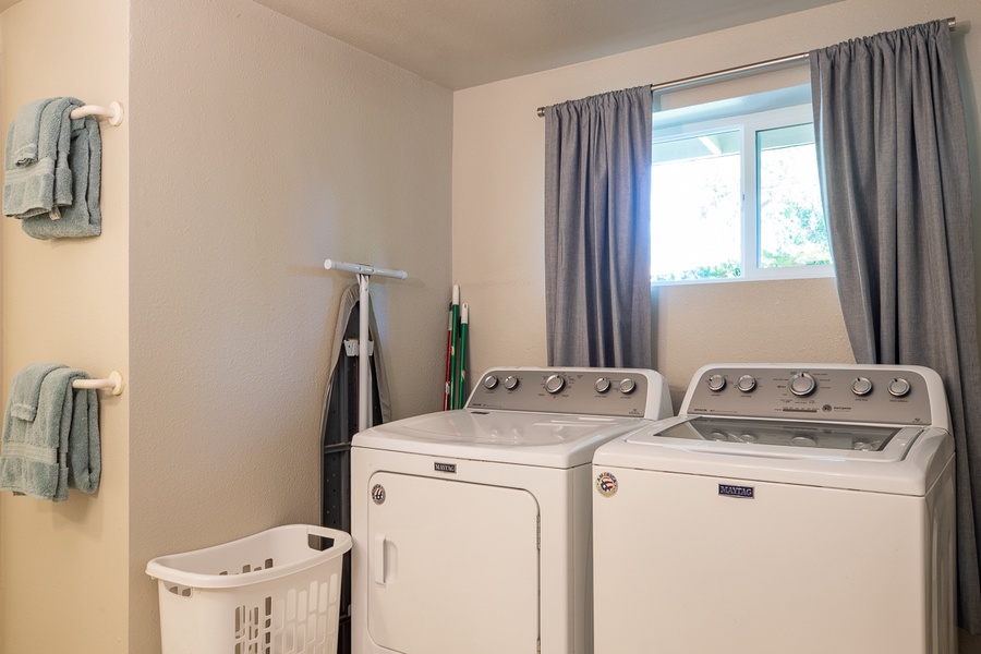 Laundry with washer and dryer