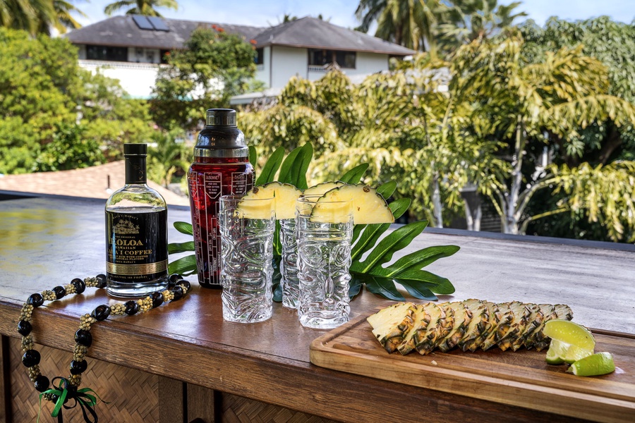 Sip tropical cocktails on your private terrace while soaking in lush garden views and warm island breezes.