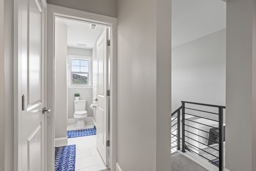 Guest Bathroom at top of stairs