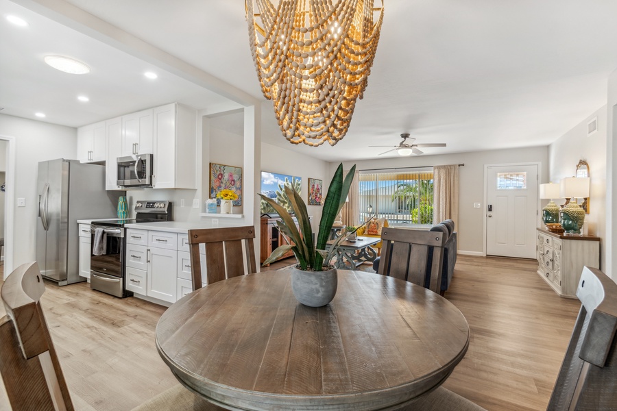 The property has been completely updated, with new flooring, countertops, appliances, and much more. You'll love the quartz countertops and new white cabinets in the kitchen, complete with gorgeous hardware