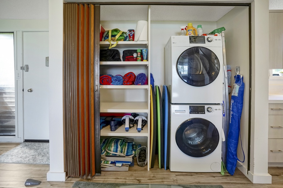 Indoor washer and dryer