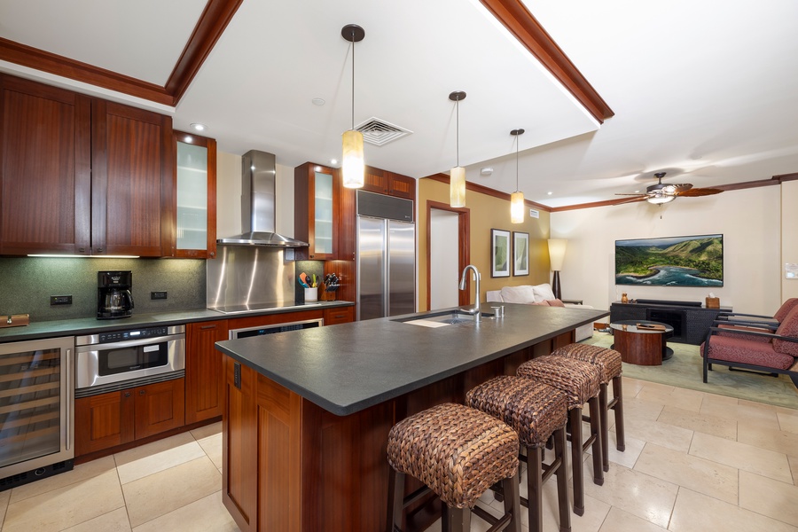 There's plenty of seating for game night!