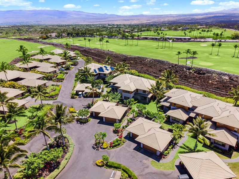Sweeping mountain and golf course views from the resort’s fairway.