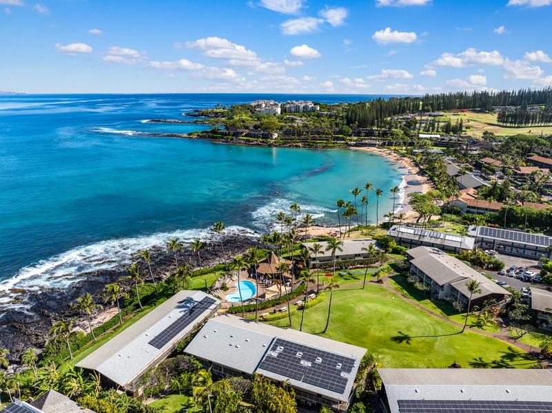 Napili Shores F-252 offers true oceanfront living just steps from the sand and surf.
