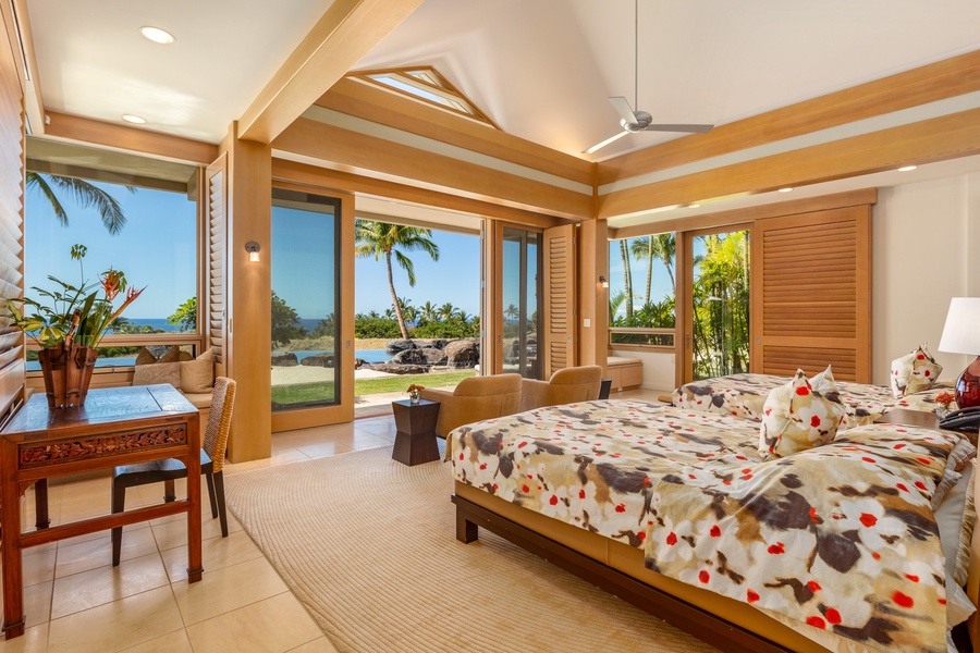 The third guest suite greets you with ocean views and peaceful promise.