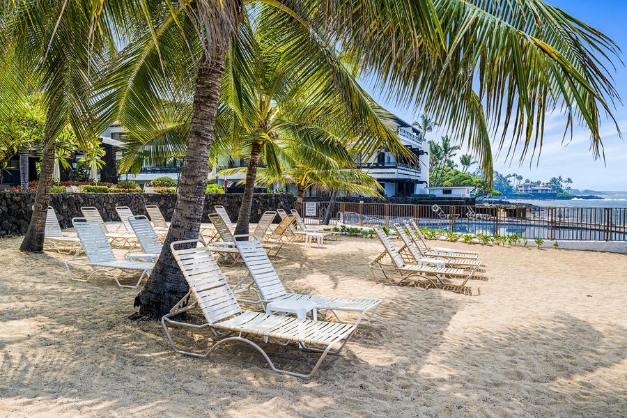 Imagine reading your favorite book while listening to the waves crash ashore!