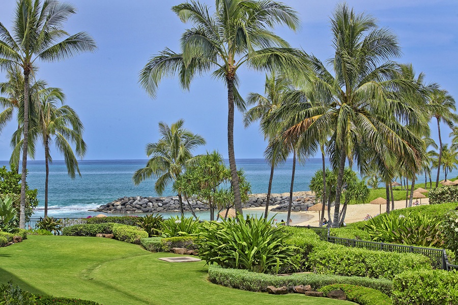 Another incredible ocean view in Ko Olina Oahu Hawaii.