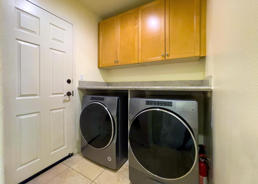 Dedicated Downstairs Laundry Room