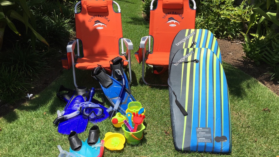 Complimentary beach chairs, umbrellas, and gear make it easy to enjoy Mauna Kea’s world-class shores.