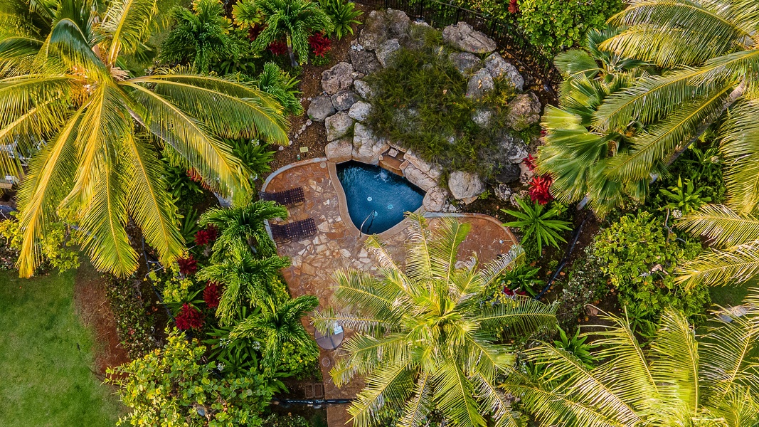 Coconut Plantation's hidden spa is a tropical escape.
