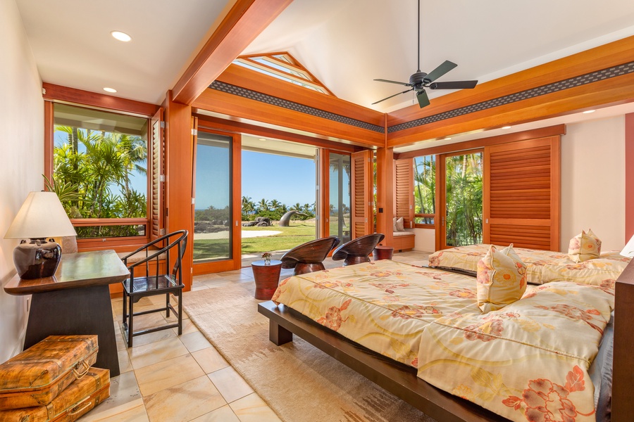 Bright, breezy, and thoughtfully designed, your second guest suite is pure comfort.