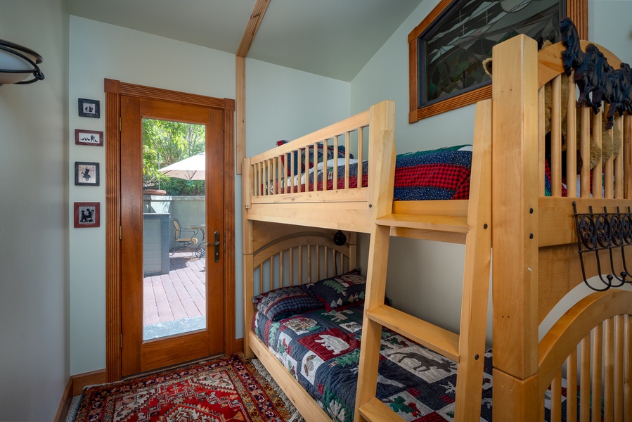 Fourth bathroom with bunk beds perfect for the little ones.