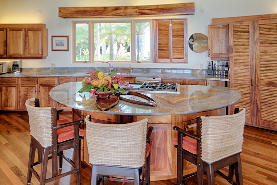 Newly upgraded Kitchen in Main House