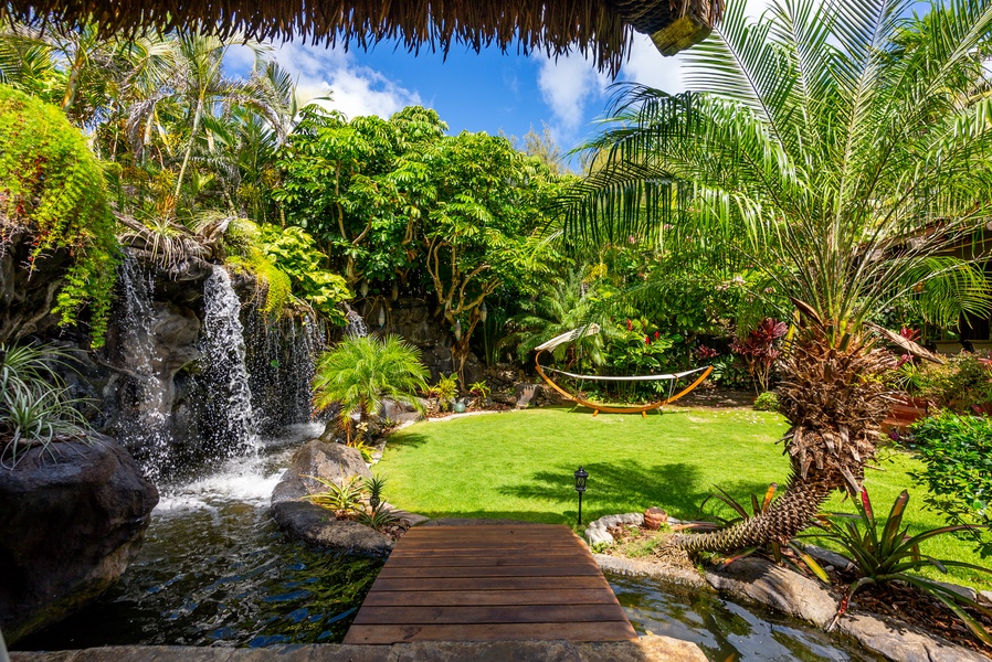 Experience tranquil luxury from your backyard.