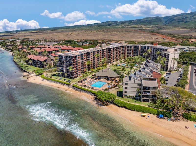 Kaanapali Shores with West Maui Mountains as your majestic backdrop.
