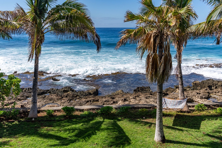 The rocky coastline and rhythmic waves are mesmerizing at every hour of the day.
