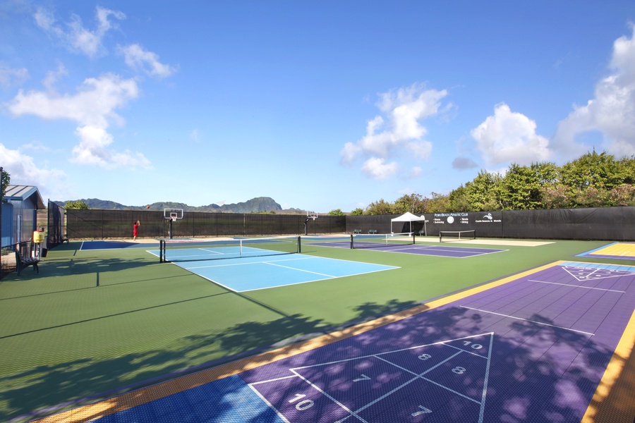 Poipu beach athletic club tennis courts