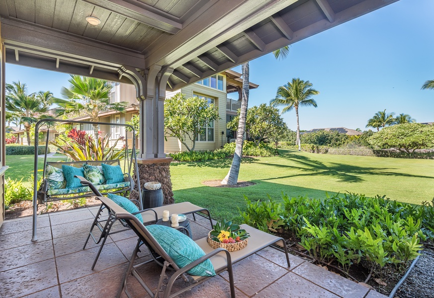 Soak Up the Tropical Air off your private lanai