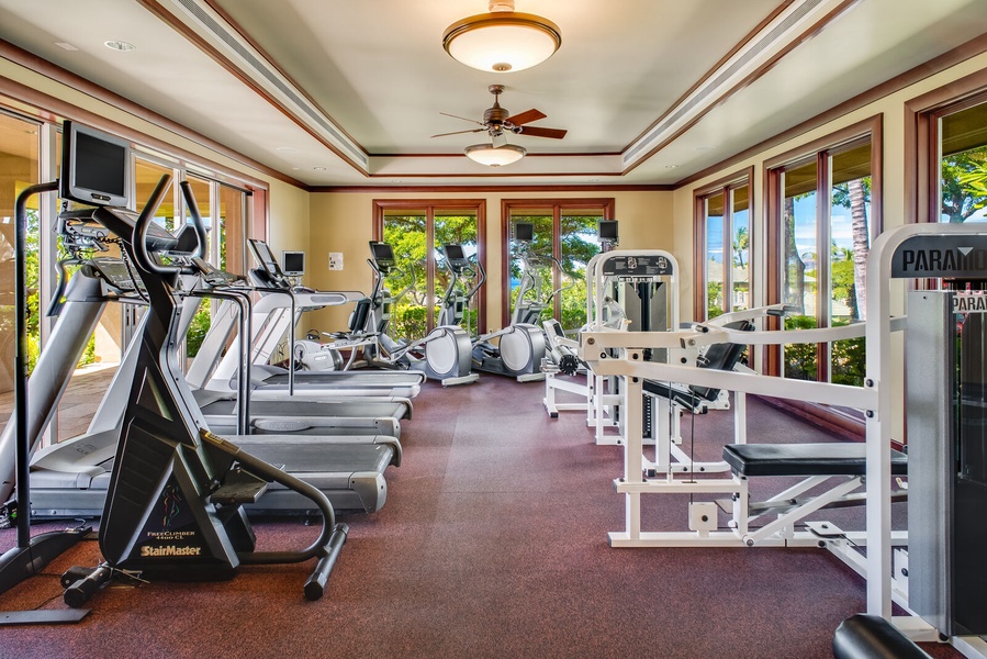 Stay active with modern cardio and strength equipment in the community fitness center.