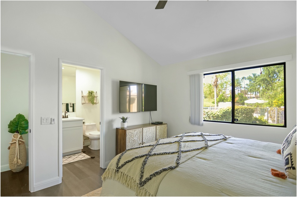 Queen bed