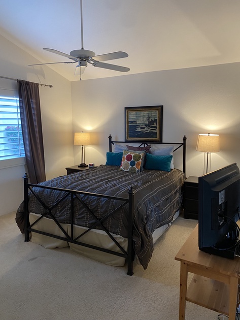 Queen bed