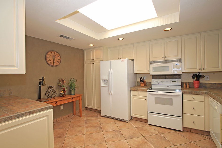 Kitchen and Refridgerator